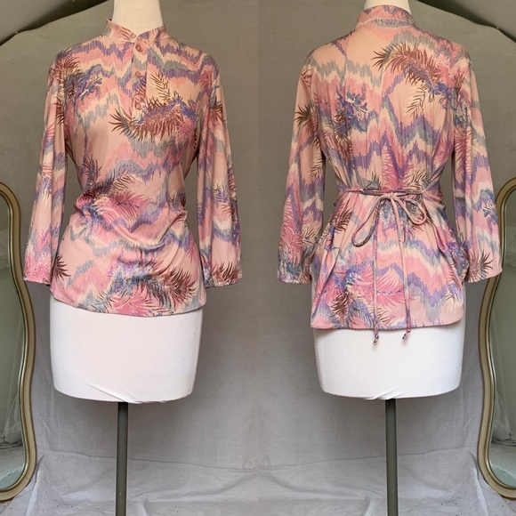 ❤️ SALE!! **Thats So 70s Vintage Funky Pretty Blouse** - Picture 2 of 4